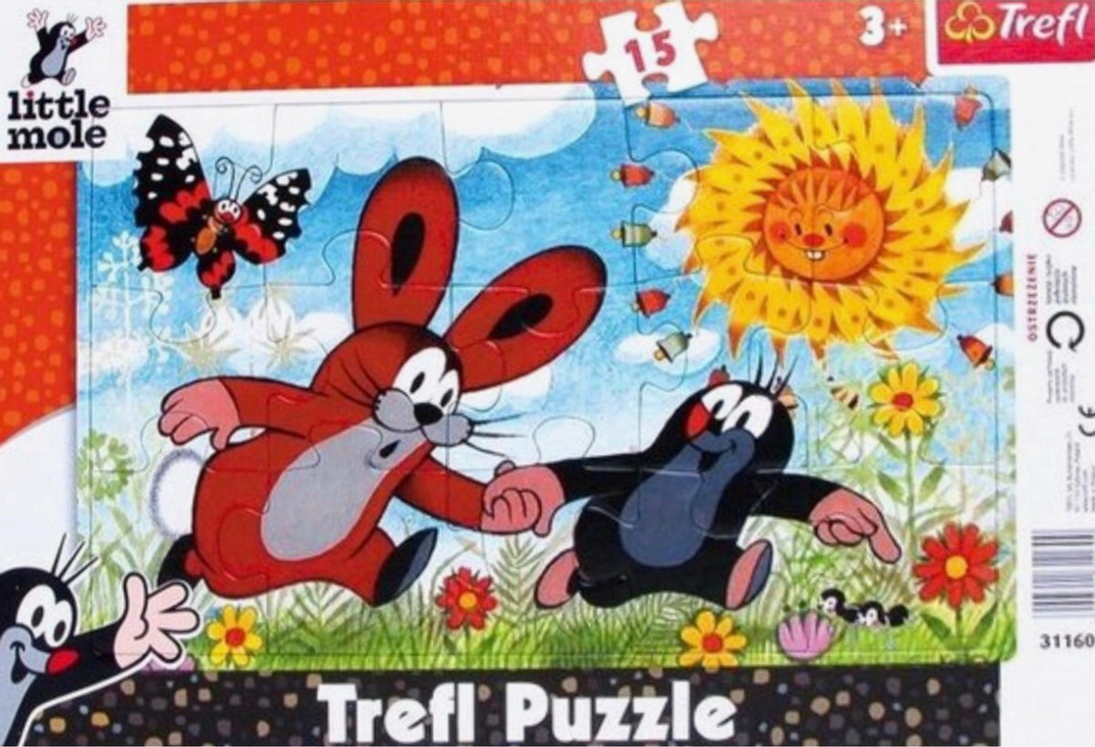 Molletje Puzzel | 15 Stukjes | Vanaf 3 Jaar